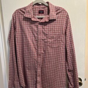 UNTUCKit Red Casual Button Down Shirt